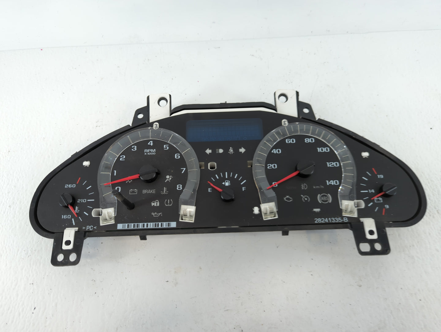 2012 Chevrolet Traverse Instrument Cluster Speedometer Gauges P/N:2831634 22818841 Fits OEM Used Auto Parts - Oemusedautopar