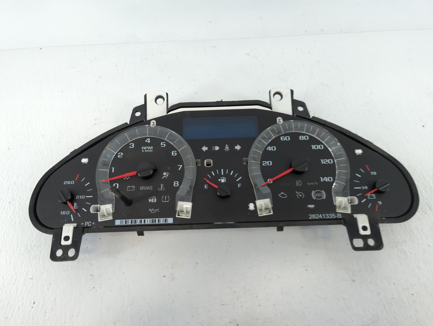 2012 Chevrolet Traverse Instrument Cluster Speedometer Gauges P/N:2831634 22818841 Fits OEM Used Auto Parts - Oemusedautopar