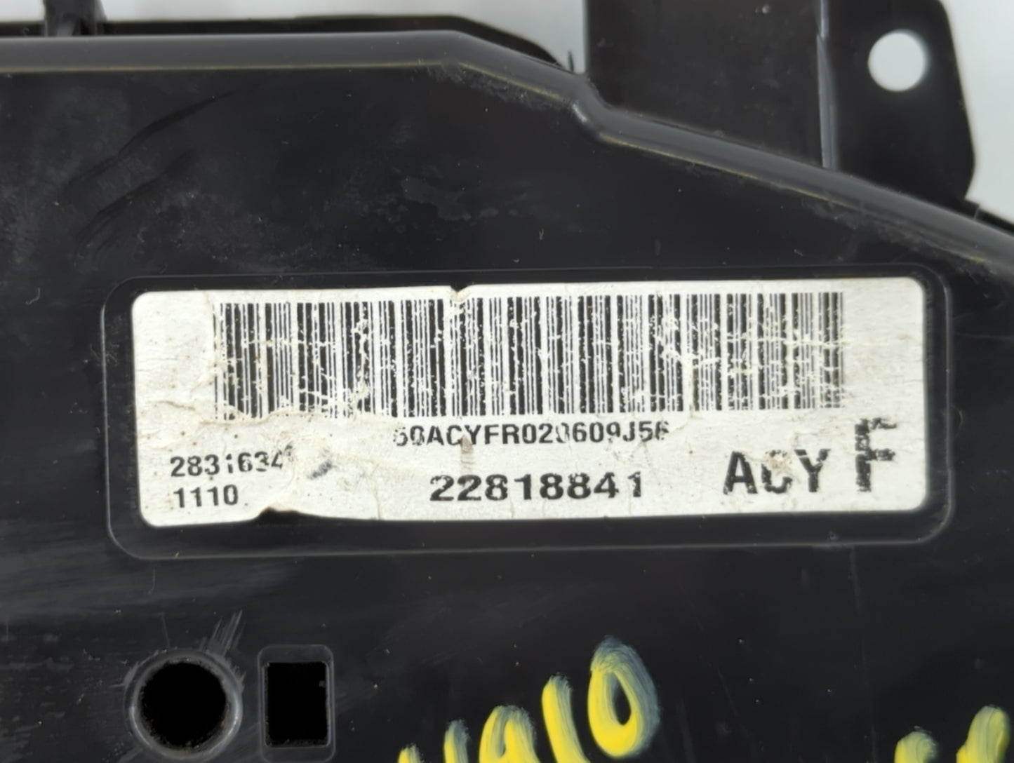 2012 Chevrolet Traverse Instrument Cluster Speedometer Gauges P/N:2831634 22818841 Fits OEM Used Auto Parts - Oemusedautopar