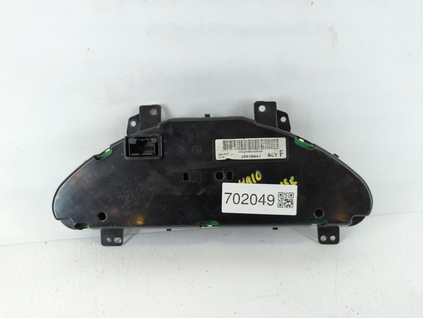 2012 Chevrolet Traverse Instrument Cluster Speedometer Gauges P/N:2831634 22818841 Fits OEM Used Auto Parts - Oemusedautopar