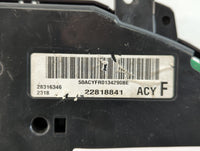 2012 Chevrolet Traverse Instrument Cluster Speedometer Gauges P/N:2318 28316346 Fits OEM Used Auto Parts - Oemusedautoparts1