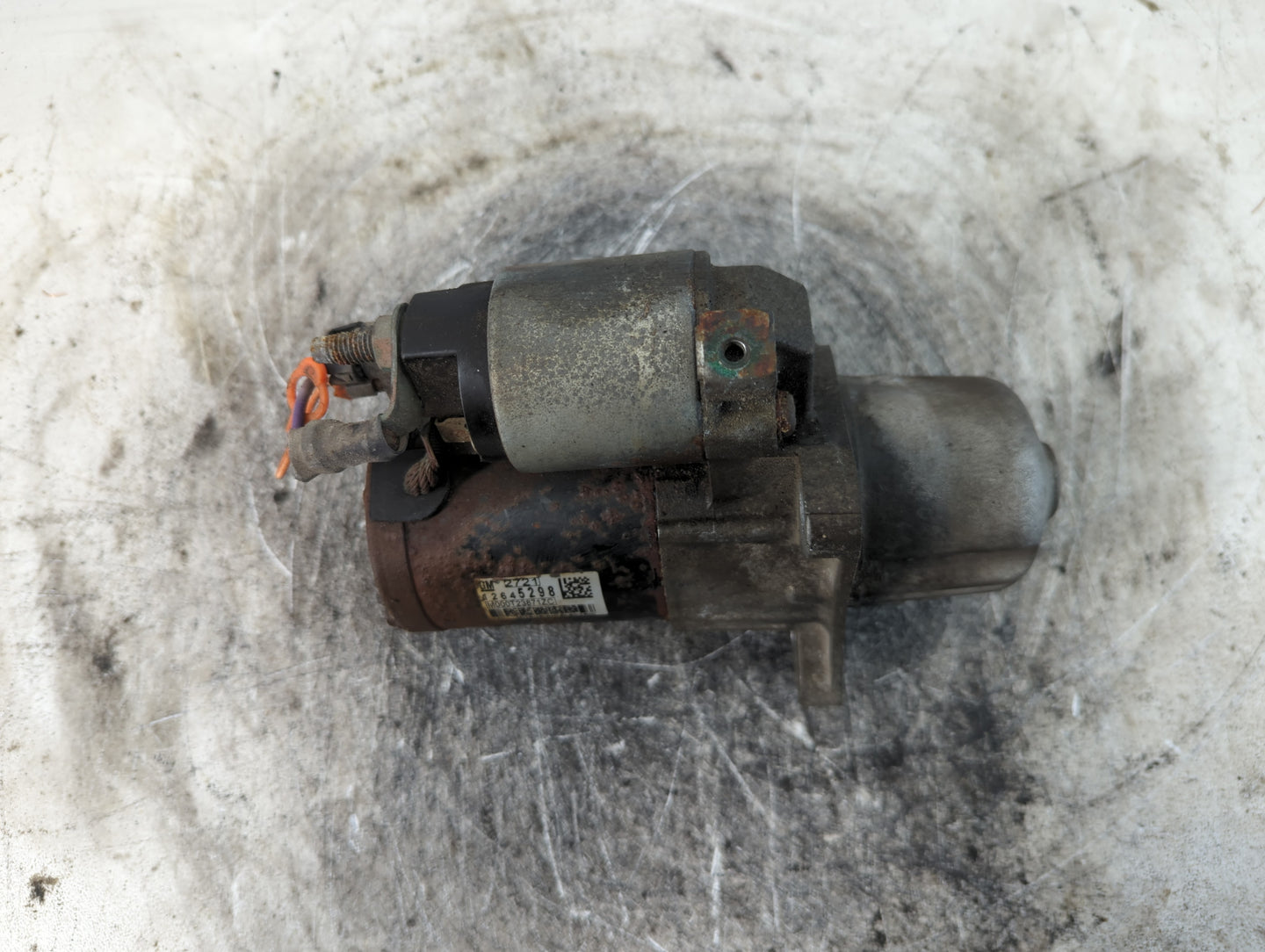 2012 Chevrolet Traverse Car Starter Motor Solenoid OEM P/N:12645298 Fits OEM Used Auto Parts - Oemusedautoparts1.com