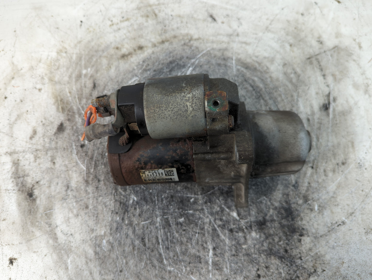 2012 Chevrolet Traverse Car Starter Motor Solenoid OEM P/N:12645298 Fits OEM Used Auto Parts - Oemusedautoparts1.com