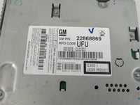 2012 Chevrolet Volt Radio AM FM Cd Player Receiver Replacement P/N:22854760 Fits OEM Used Auto Parts - Oemusedautoparts1.com