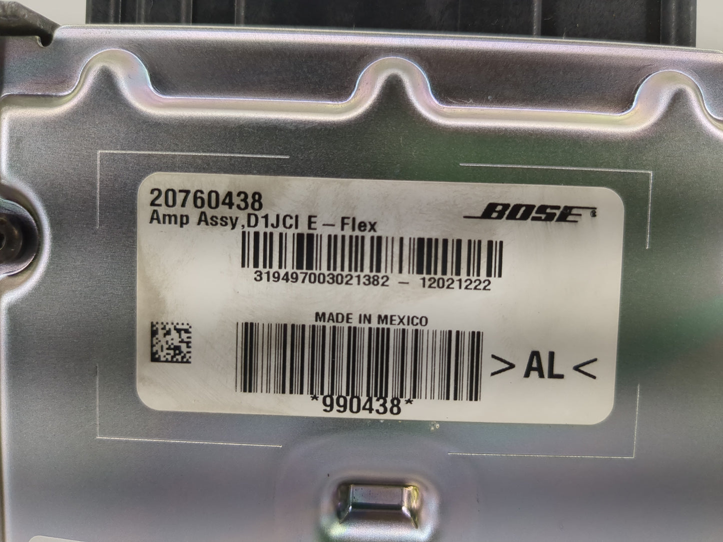 2011-2015 Chevrolet Volt Radio Speaker Amplifier 20760438 - Oemusedautoparts1.com