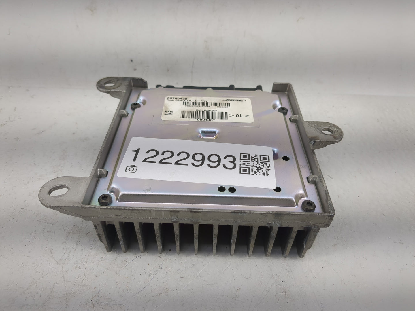 2011-2015 Chevrolet Volt Radio Speaker Amplifier 20760438 - Oemusedautoparts1.com