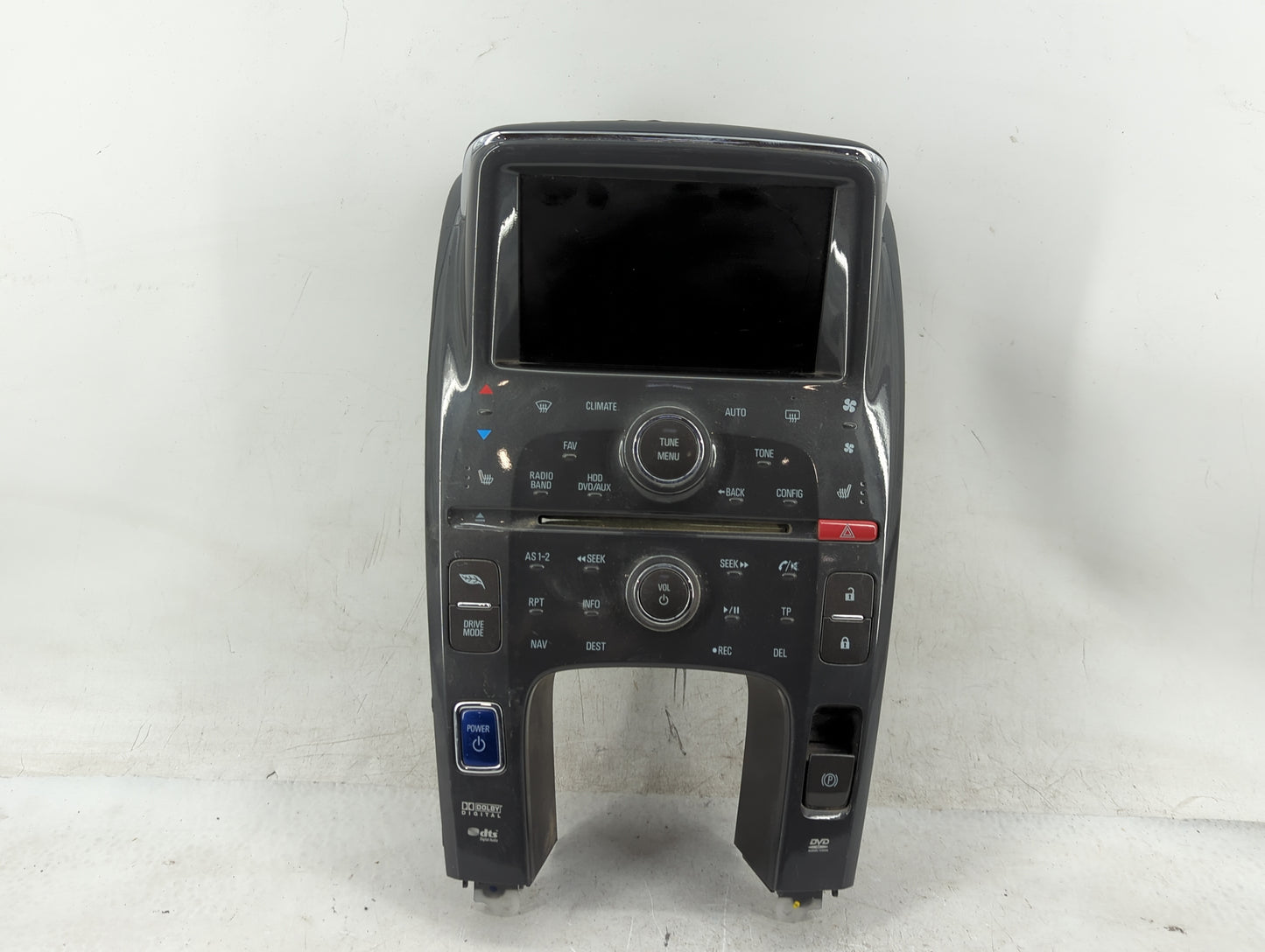 2011-2013 Chevrolet Volt Radio AM FM Cd Player Receiver Replacement P/N:22850070 Fits Fits 2011 2012 2013 OEM Used Auto Part