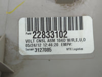 2012 Chevrolet Volt Overhead Roof Console - Oemusedautoparts1.com