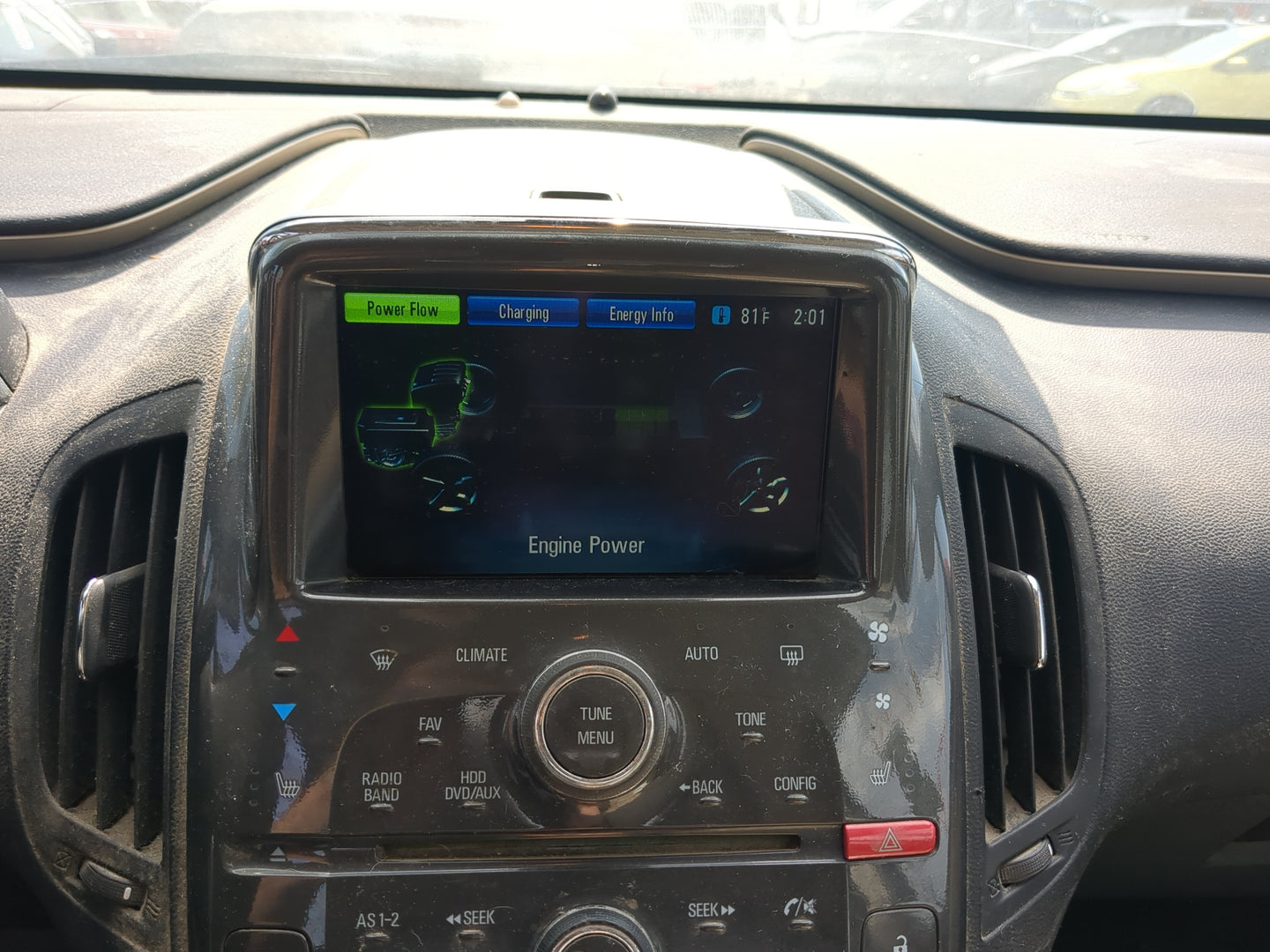 2012 Chevrolet Volt Radio AM FM Cd Player Receiver Replacement Fits OEM Used Auto Parts - Oemusedautoparts1.com