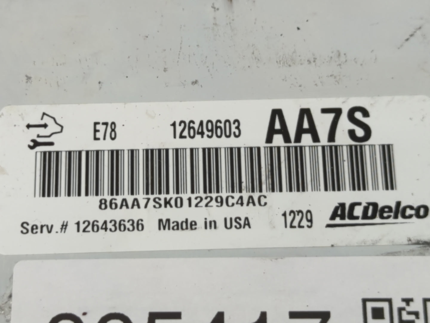 2011-2015 Chevrolet Volt PCM Engine Control Computer ECU ECM PCU OEM P/N:12643636 12649603 Fits Fits 2011 2012 2013 2014 201