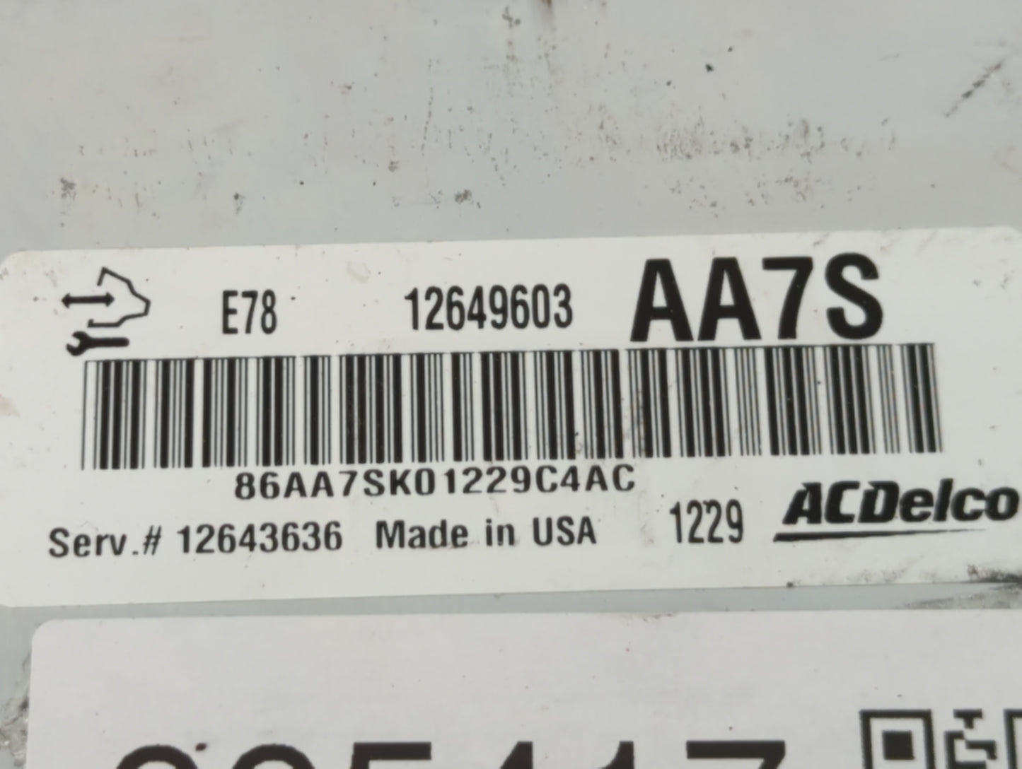 2011-2015 Chevrolet Volt PCM Engine Control Computer ECU ECM PCU OEM P/N:12643636 12649603 Fits Fits 2011 2012 2013 2014 201