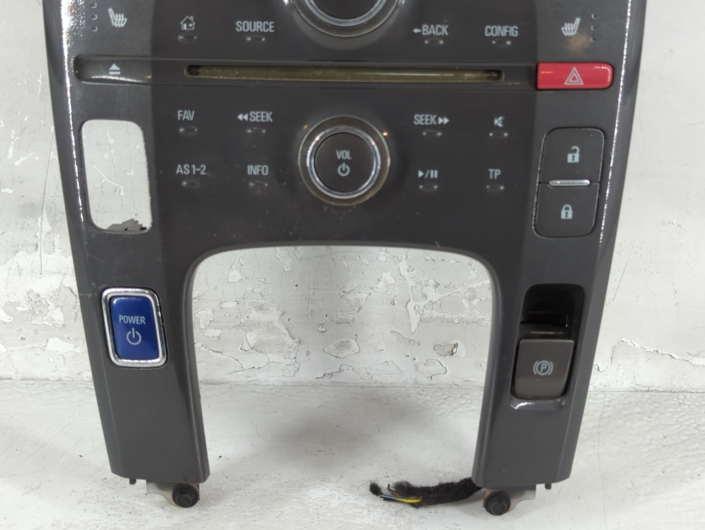 2012 Chevrolet Volt Radio AM FM Cd Player Receiver Replacement P/N:0069 22850069 Fits OEM Used Auto Parts - Oemusedautoparts
