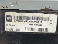 2012 Chevrolet Volt Radio AM FM Cd Player Receiver Replacement P/N:0069 22850069 Fits OEM Used Auto Parts - Oemusedautoparts