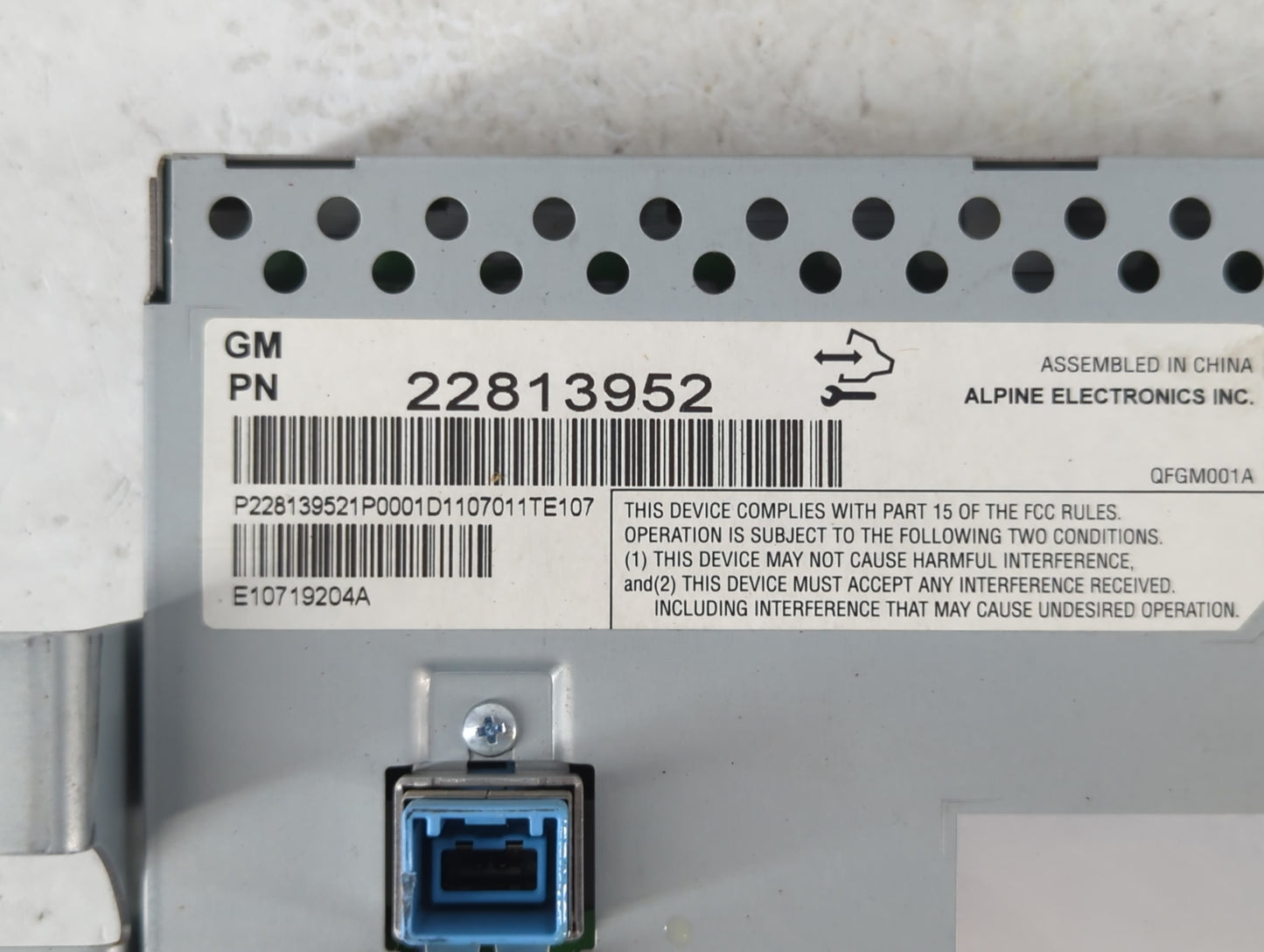 2012 Chevrolet Volt Information Display Screen - Oemusedautoparts1.com