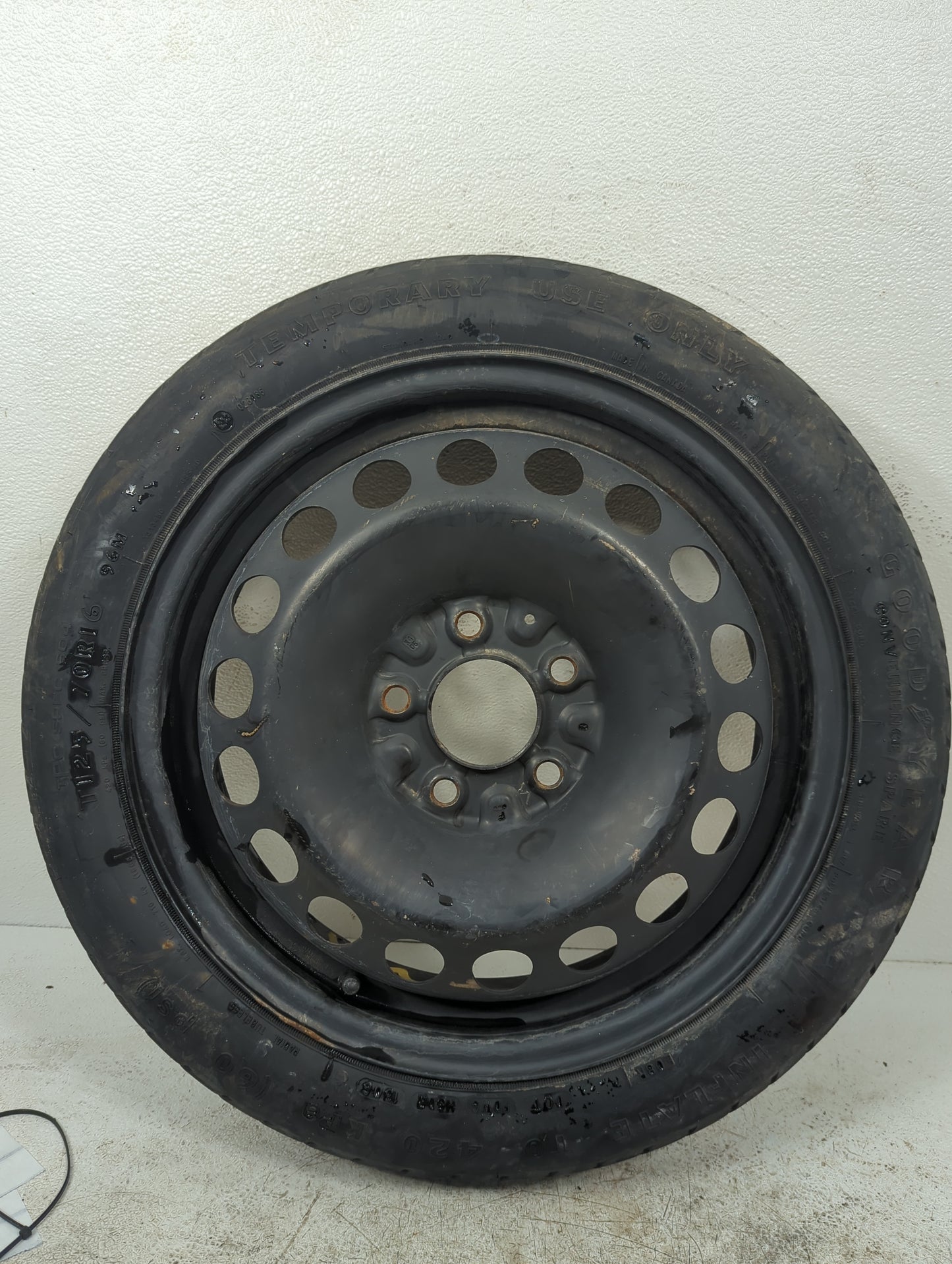 2012 Silv15 Spare Donut Tire Wheel Rim Oem - Oemusedautoparts1.com