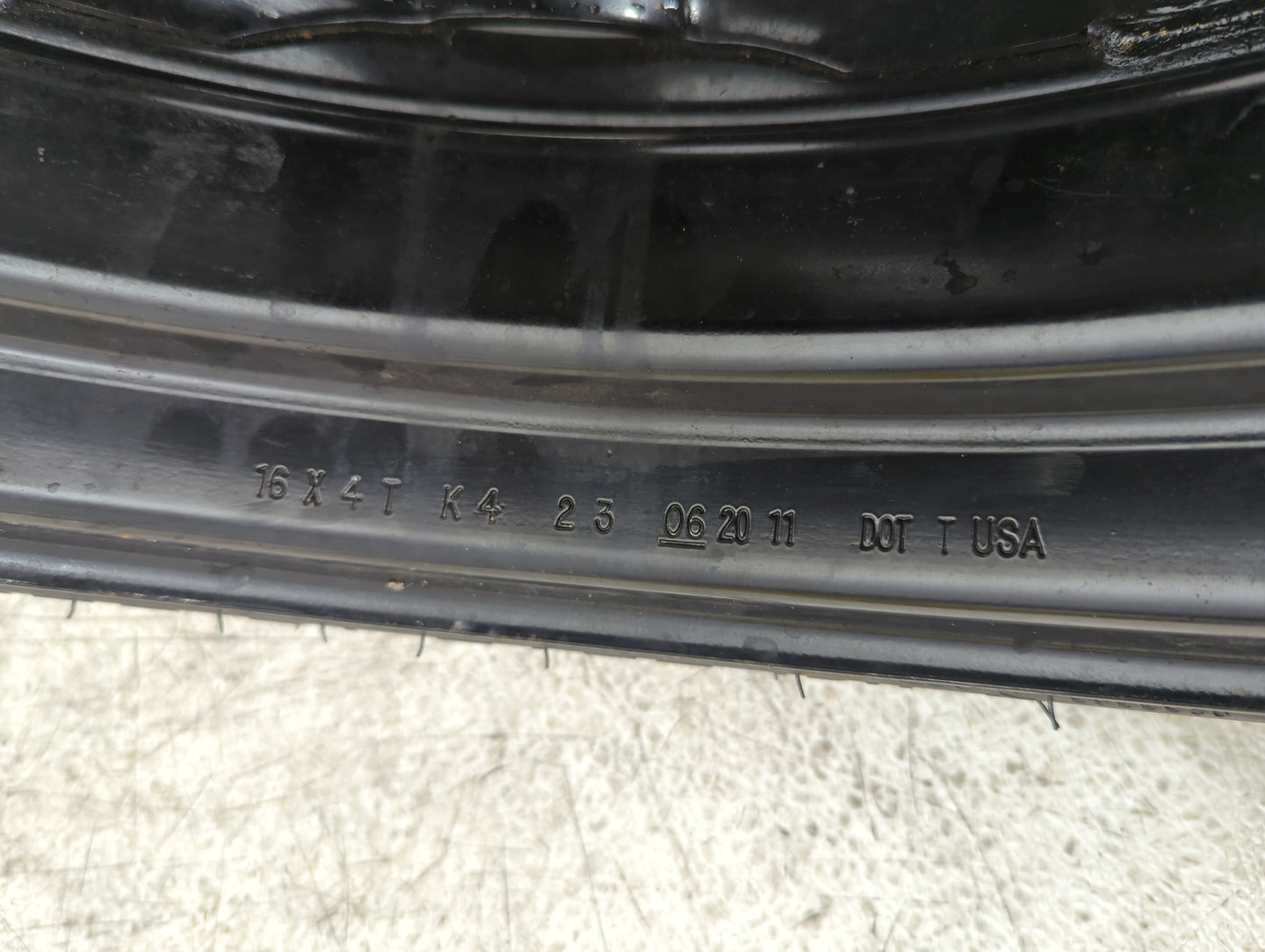 2012 Chevrolet Impala (80 & Up) Impala Spare Donut Tire Wheel Rim Oem - Oemusedautoparts1.com