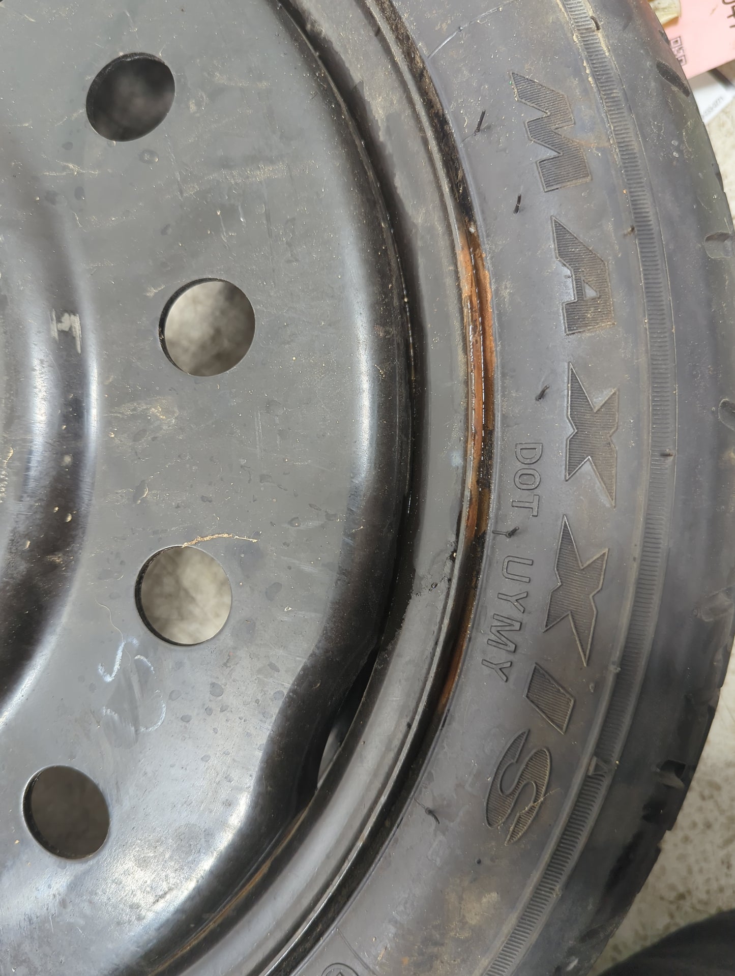 2012 Chevrolet Impala (80 & Up) Impala Spare Donut Tire Wheel Rim Oem - Oemusedautoparts1.com