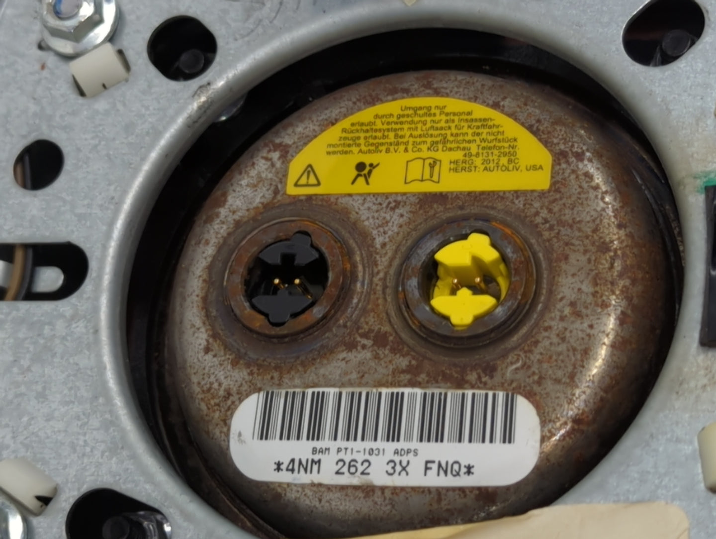 2011-2014 Chrysler 200 Air Bag Driver Left Steering Wheel Mounted - Oemusedautoparts1.com
