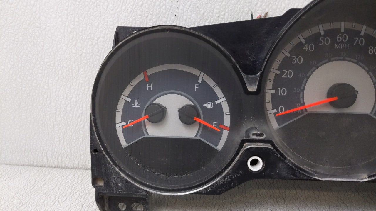 2011-2014 Chrysler 200 Instrument Cluster Speedometer Gauges P/N:56046514AH Fits Fits 2011 2012 2013 2014 OEM Used Auto Part