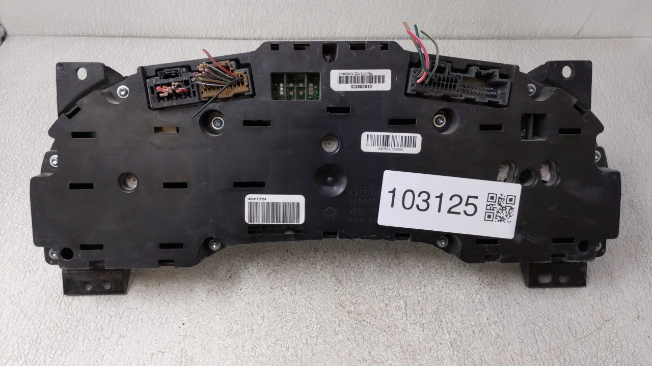 2011-2014 Chrysler 200 Instrument Cluster Speedometer Gauges P/N:56046514AH Fits Fits 2011 2012 2013 2014 OEM Used Auto Part