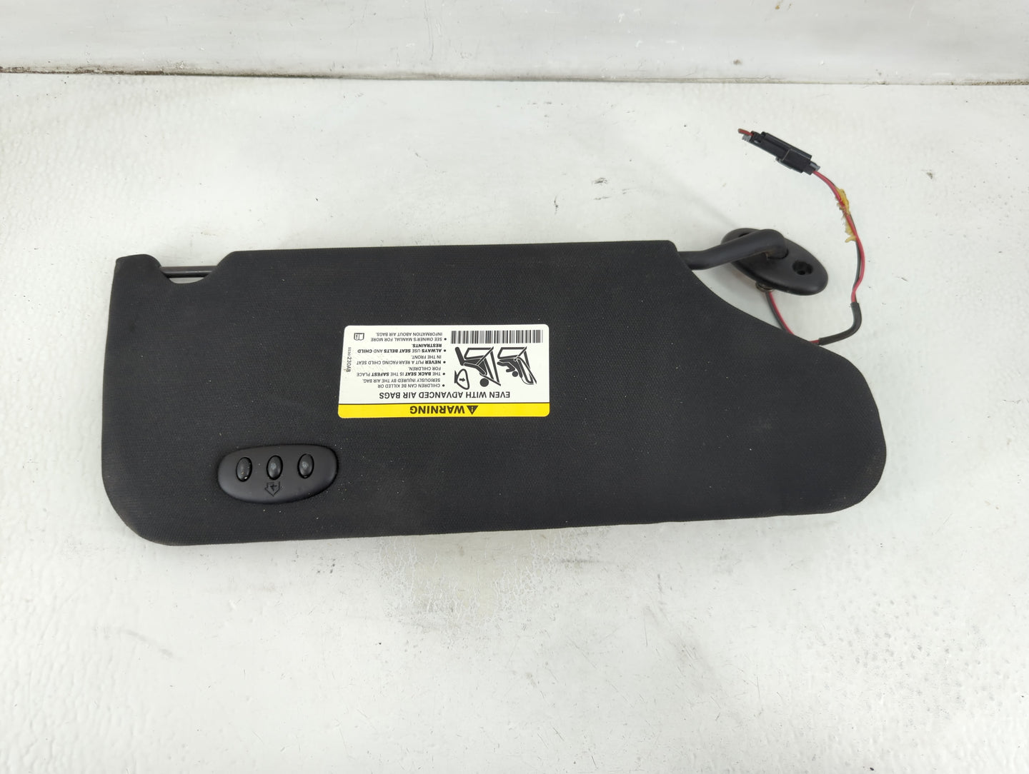 2011-2014 Chrysler 200 Sun Visor Shade Replacement Driver Left Mirror Fits Fits 2011 2012 2013 2014 OEM Used Auto Parts - Oe