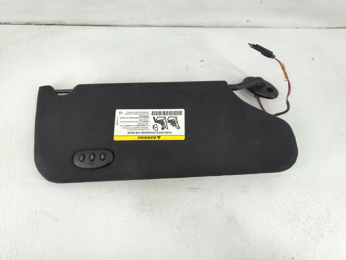 2011-2014 Chrysler 200 Sun Visor Shade Replacement Driver Left Mirror Fits Fits 2011 2012 2013 2014 OEM Used Auto Parts - Oe