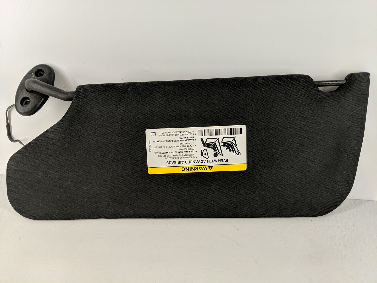 2011-2014 Chrysler 200 Sun Visor Shade Replacement Passenger Right Mirror Fits Fits 2011 2012 2013 2014 OEM Used Auto Parts 