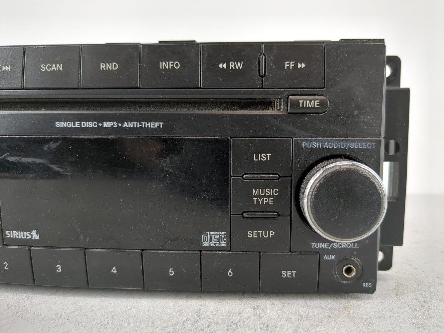 2011-2014 Chrysler 200 Radio AM FM Cd Player Receiver Replacement P/N:P05091163AB Fits OEM Used Auto Parts - Oemusedautopart