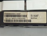 2011-2014 Chrysler 200 Instrument Cluster Speedometer Gauges P/N:P56046514AF Fits Fits 2011 2012 2013 2014 OEM Used Auto Par