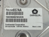 2012 Chrysler 200 PCM Engine Control Computer ECU ECM PCU OEM P/N:P05150657AA Fits OEM Used Auto Parts - Oemusedautoparts1.c