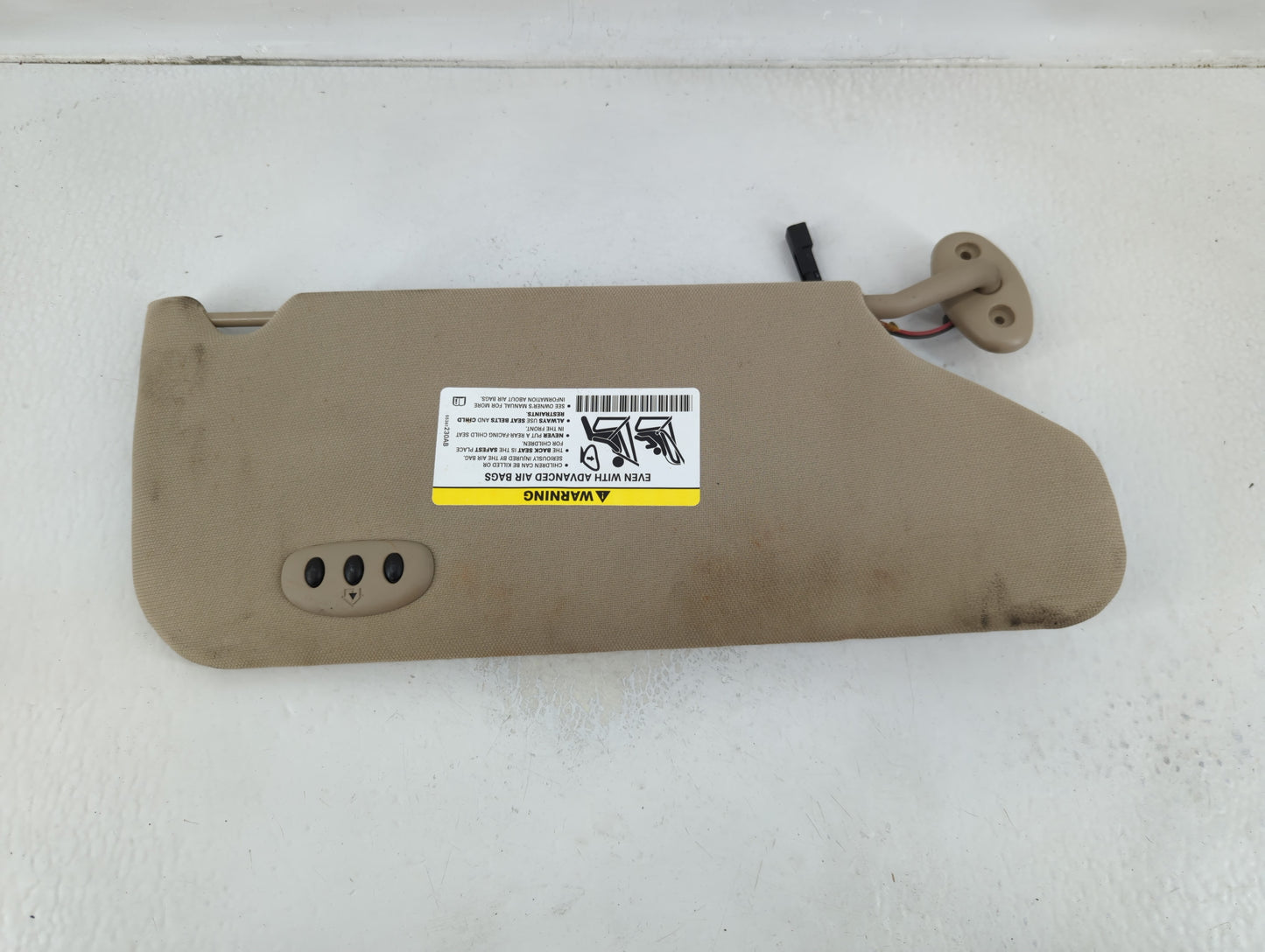 2011-2014 Chrysler 200 Sun Visor Shade Replacement Driver Left Mirror Fits Fits 2011 2012 2013 2014 OEM Used Auto Parts - Oe