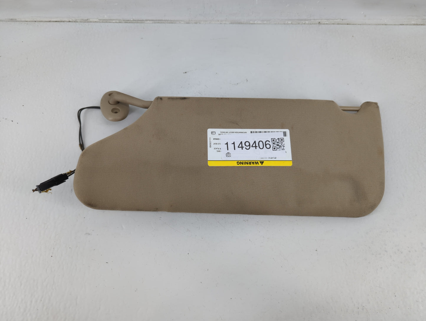 2011-2014 Chrysler 200 Sun Visor Shade Replacement Passenger Right Mirror Fits Fits 2011 2012 2013 2014 OEM Used Auto Parts 