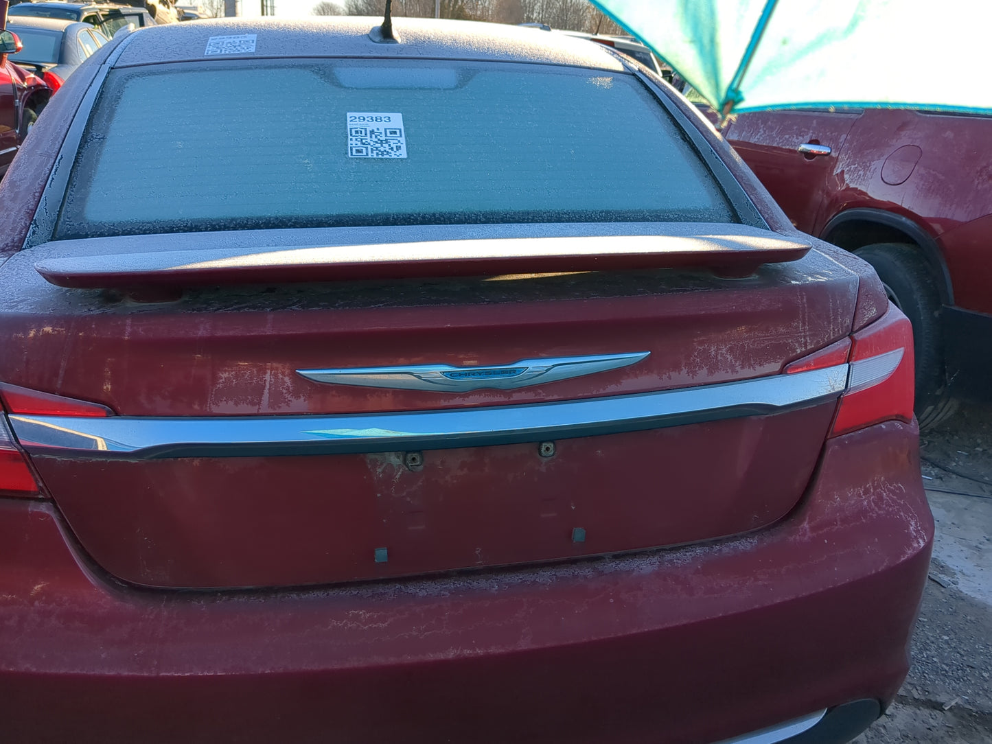 2011-2014 Chrysler 200 Trunk/decklid/hatch/tailgate Oem - Oemusedautoparts1.com