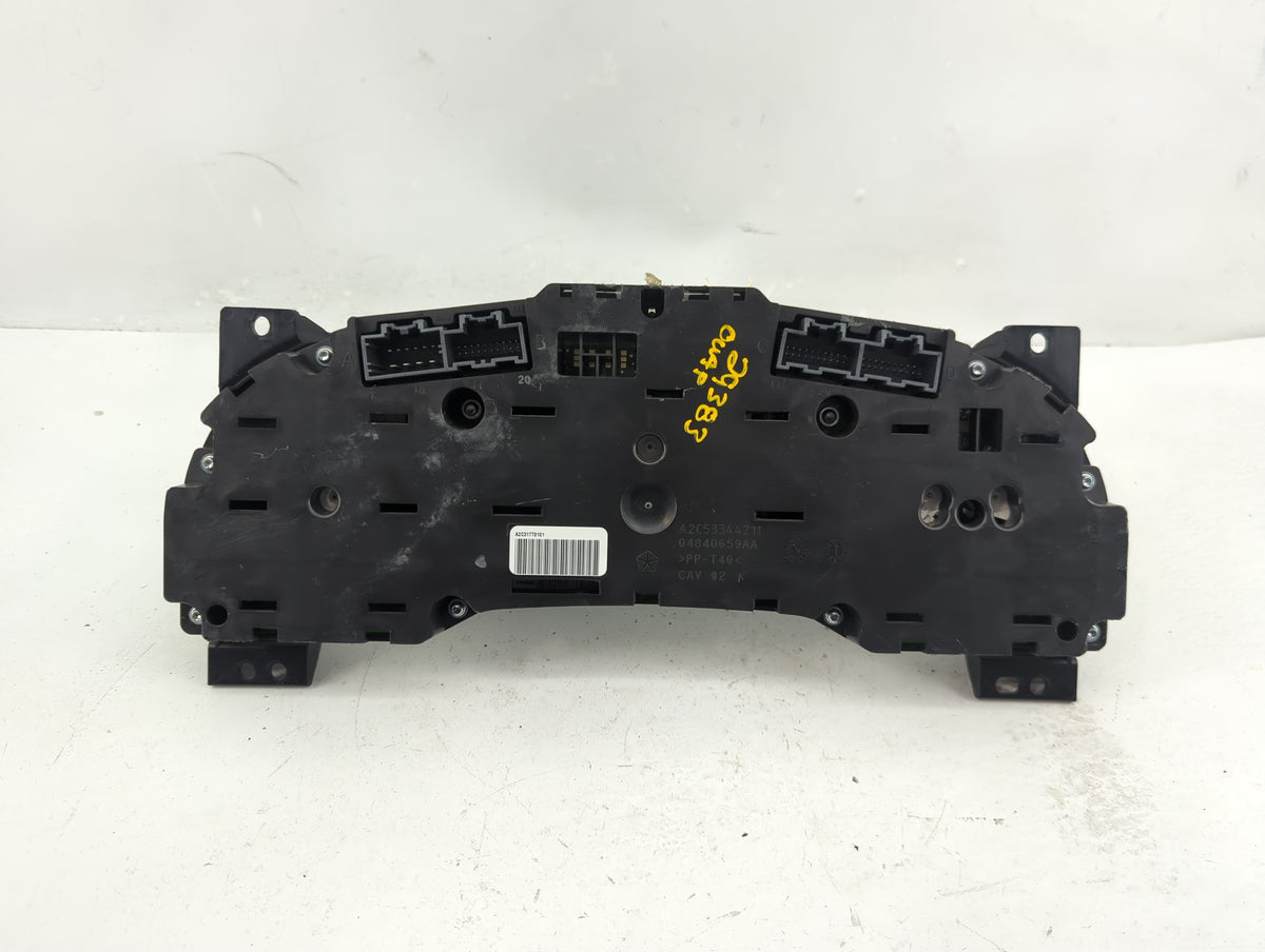 2011-2014 Chrysler 200 Instrument Cluster Speedometer Gauges P/N:04840659AA A2C53344211 Miles:127K Fits Fits 2011 2012 2013 