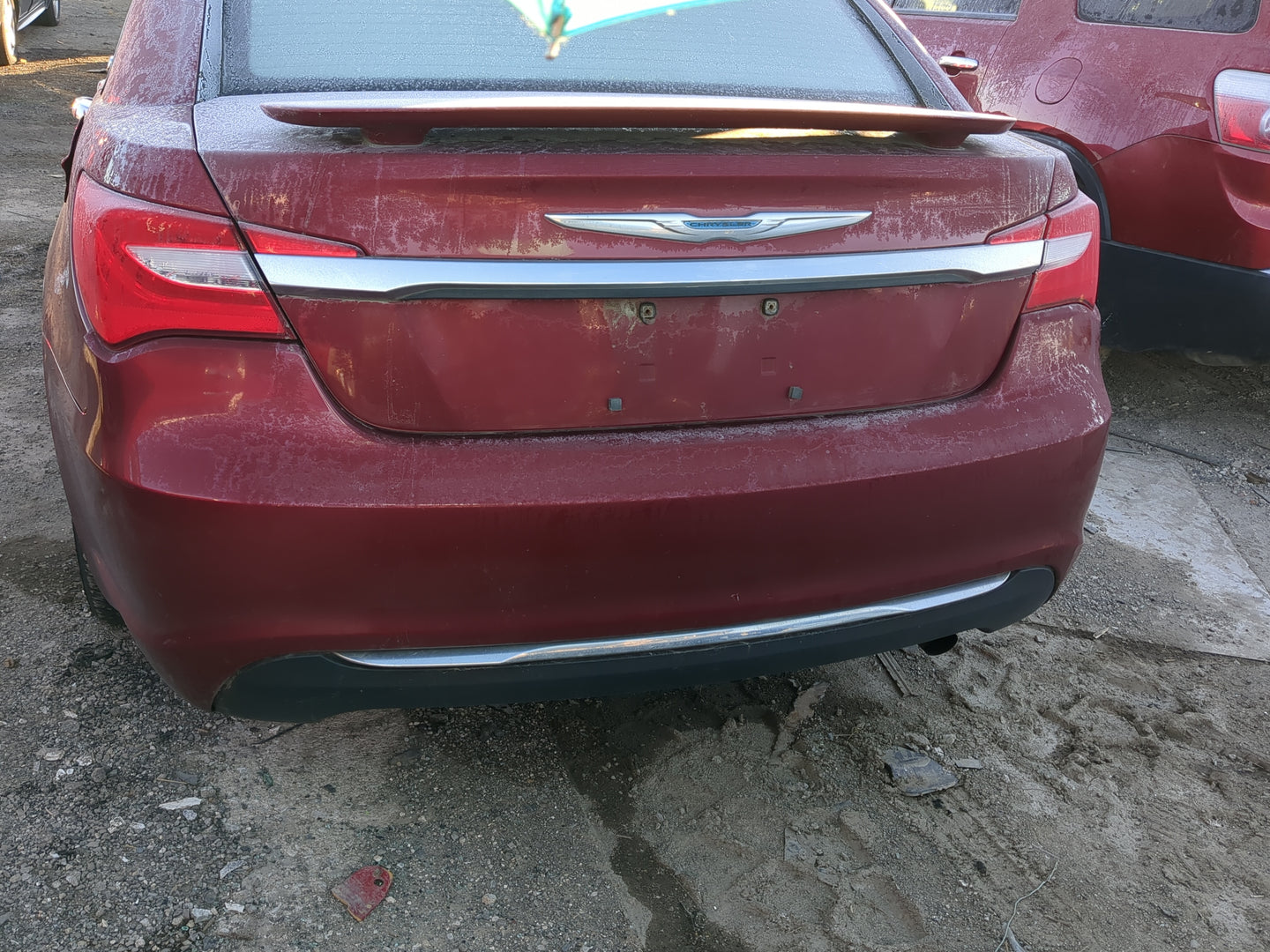 2011-2014 Chrysler 200 Rear Bumper Assembly Oem - Oemusedautoparts1.com