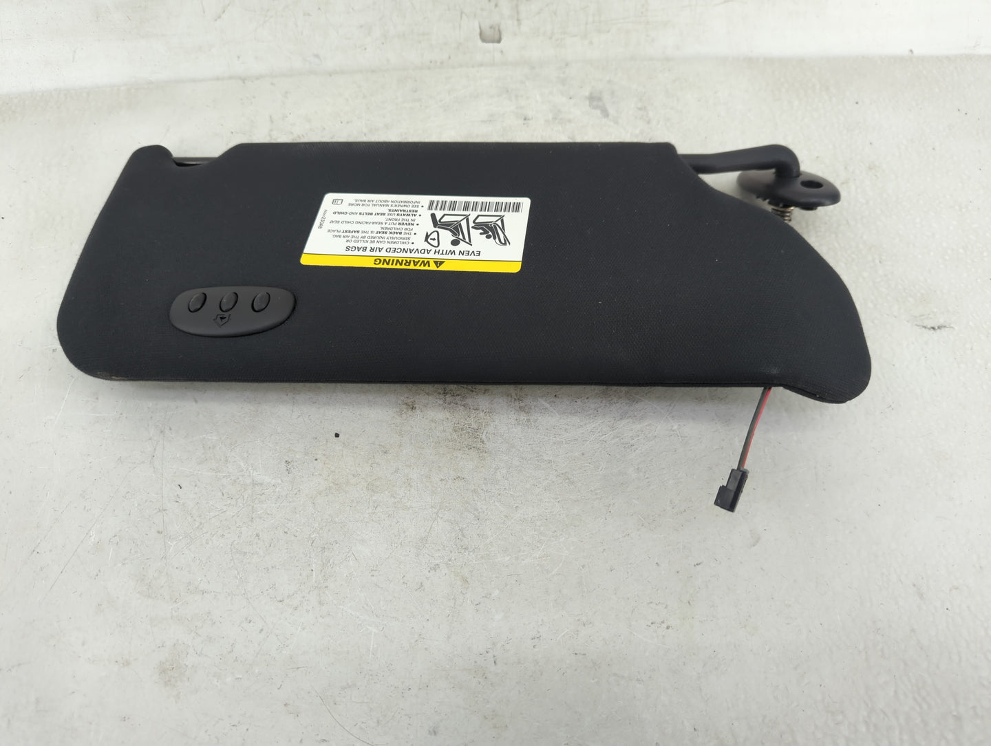 2011-2014 Chrysler 200 Sun Visor Shade Replacement Driver Left Mirror Fits Fits 2011 2012 2013 2014 OEM Used Auto Parts - Oe