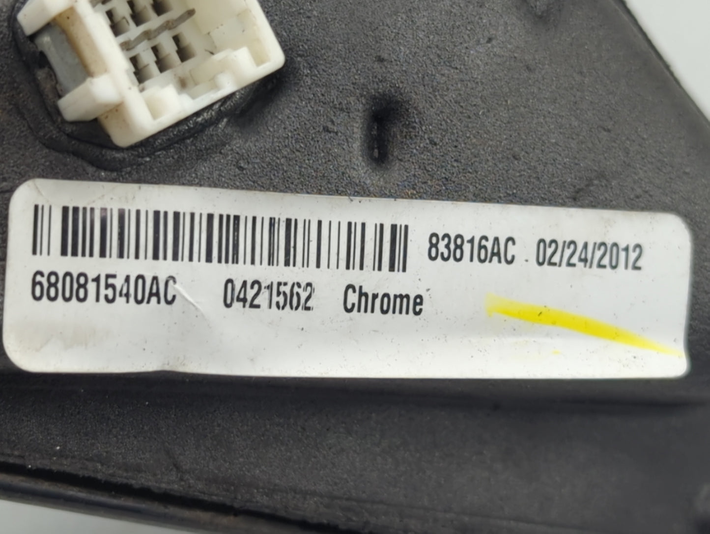 2011-2014 Chrysler 200 Passenger Side View Mirror - Right Door Mirror OEM Used - Oemusedautoparts1.com