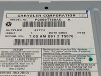 2011-2014 Chrysler 200 Radio AM FM Cd Player Receiver Replacement P/N:P05091168AD Fits Fits 2011 2012 2013 2014 OEM Used Aut