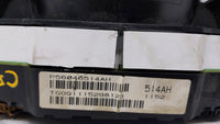 2011-2014 Chrysler 200 Instrument Cluster Speedometer Gauges Miles: Fits OEM Used Auto Parts - Oemusedautoparts1.com