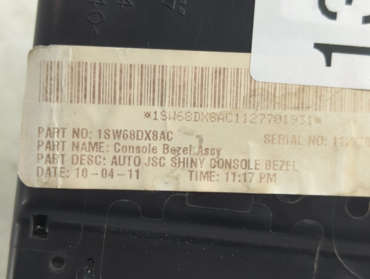 2011-2014 Chrysler 200 Climate Control Module Temperature AC/Heater Replacement P/N:1SW68DX8C Fits OEM Used Auto Parts - Oem