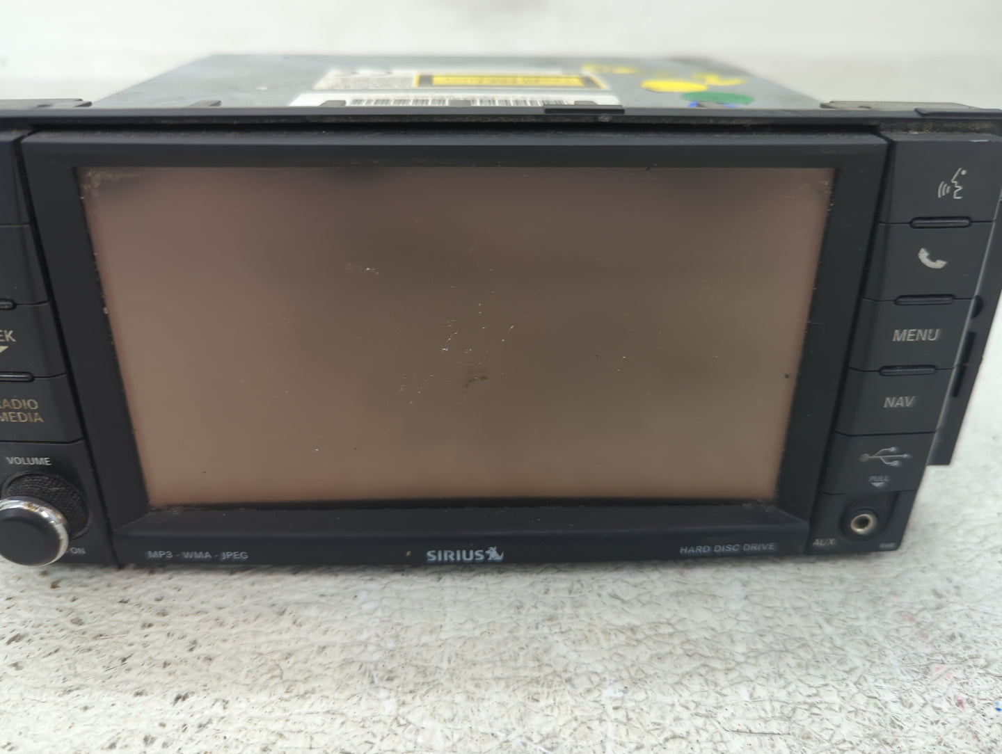 2011-2013 Chrysler 200 Radio AM FM Cd Player Receiver Replacement P/N:P68092001AE Fits Fits 2011 2013 2014 OEM Used Auto Par