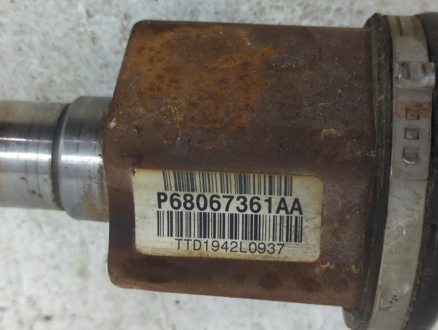 2011-2014 Chrysler 200 Axle Shaft Front Driver Cv C/v - Oemusedautoparts1.com