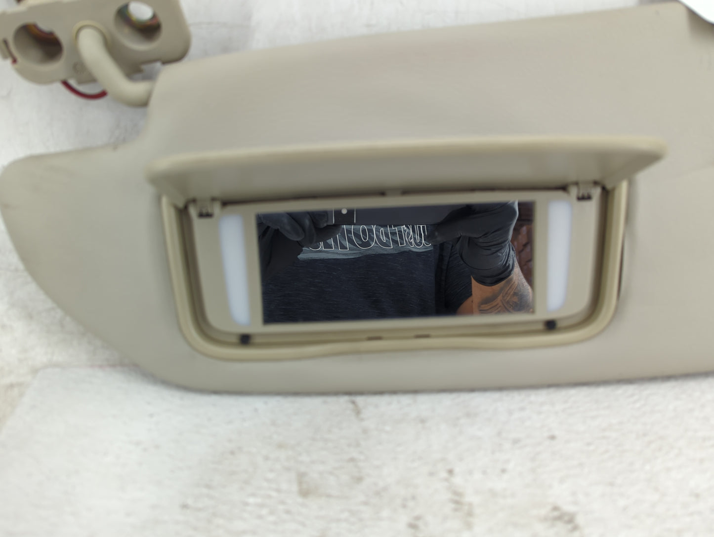 2011-2014 Chrysler 200 Sun Visor Shade Replacement Driver Left Mirror Fits Fits 2011 2012 2013 2014 OEM Used Auto Parts - Oe
