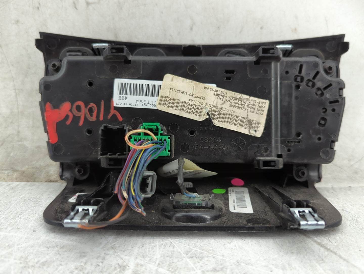 2011-2014 Chrysler 200 Climate Control Module Temperature AC/Heater Replacement P/N:TVF30XAC 55111 Fits OEM Used Auto Parts 