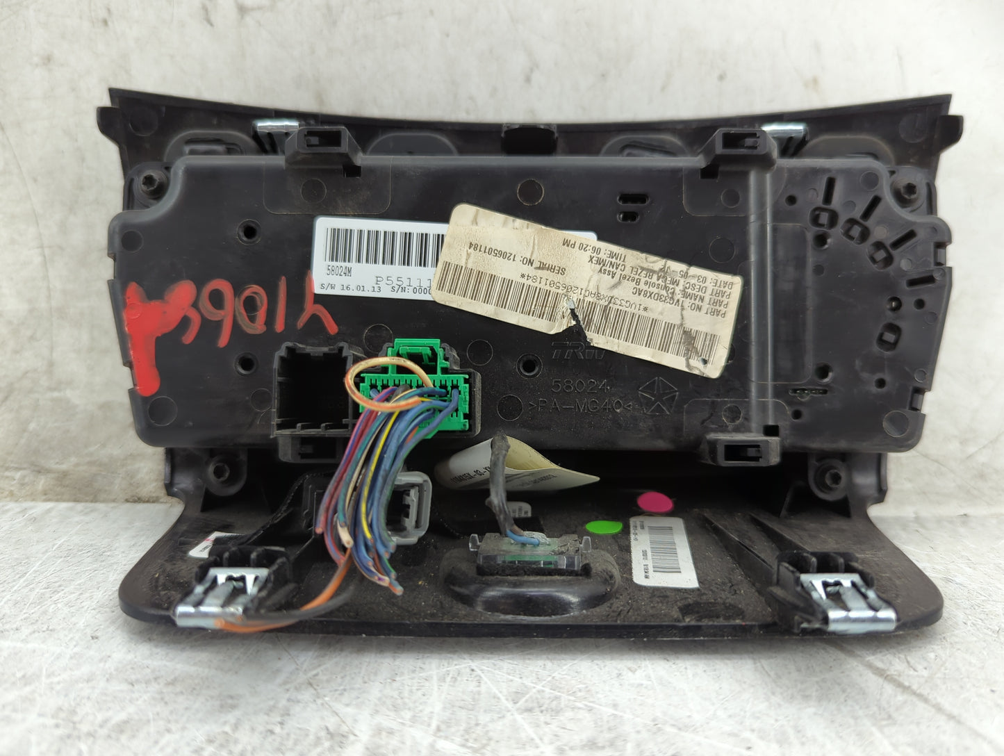 2011-2014 Chrysler 200 Climate Control Module Temperature AC/Heater Replacement P/N:TVF30XAC 55111 Fits OEM Used Auto Parts 