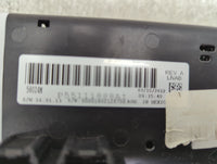 2012 Chrysler 200 Climate Control Module Temperature AC/Heater Replacement P/N:P55111888AT 55111888AT Fits OEM Used Auto Par