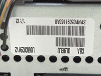 2011-2012 Chrysler 200 Radio AM FM Cd Player Receiver Replacement P/N:P05091163AB Fits Fits 2011 2012 OEM Used Auto Parts - 