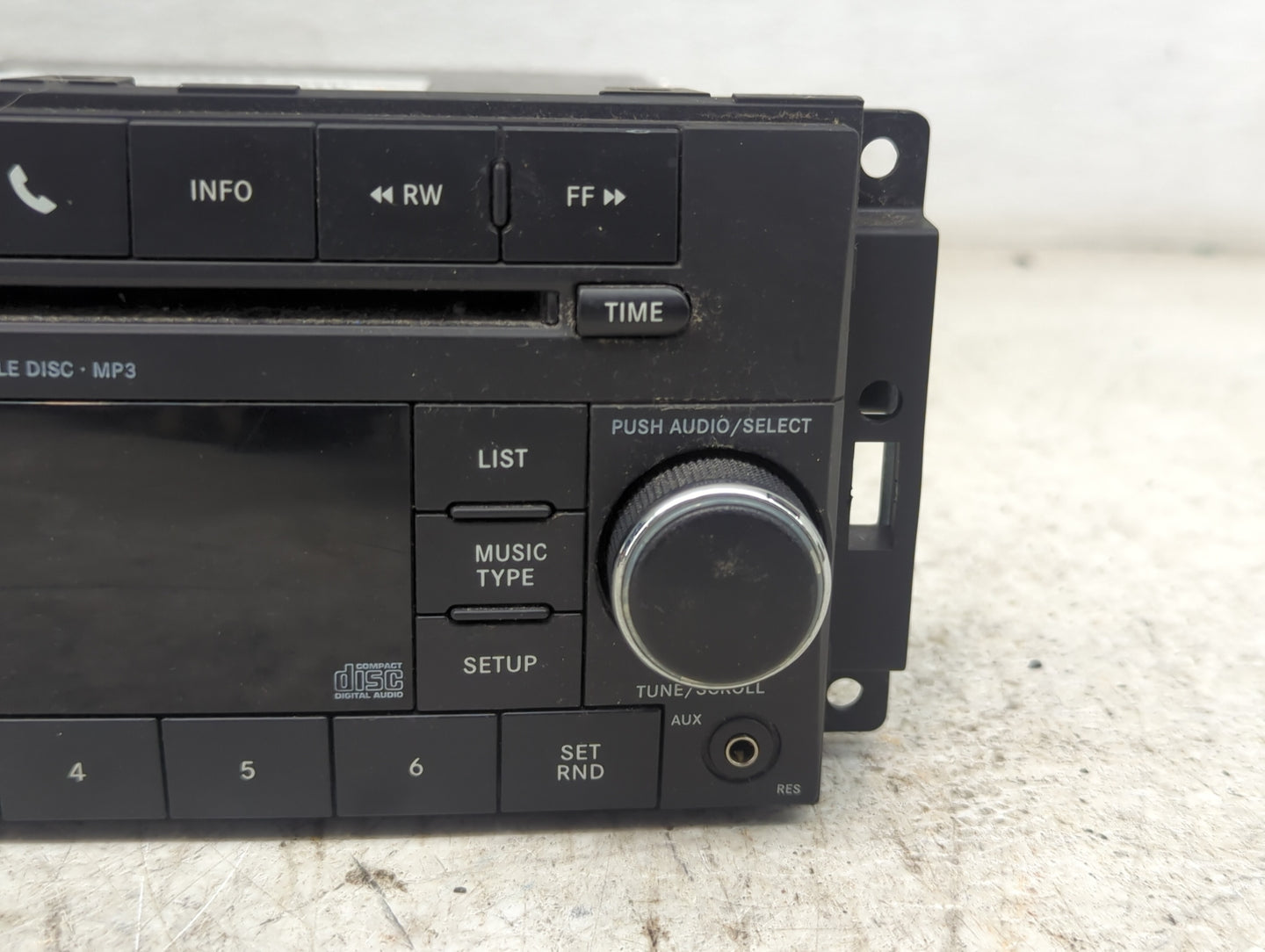 2012-2014 Chrysler 200 Radio AM FM Cd Player Receiver Replacement P/N:P05091115AC Fits Fits 2012 2013 2014 2015 2016 2017 OE