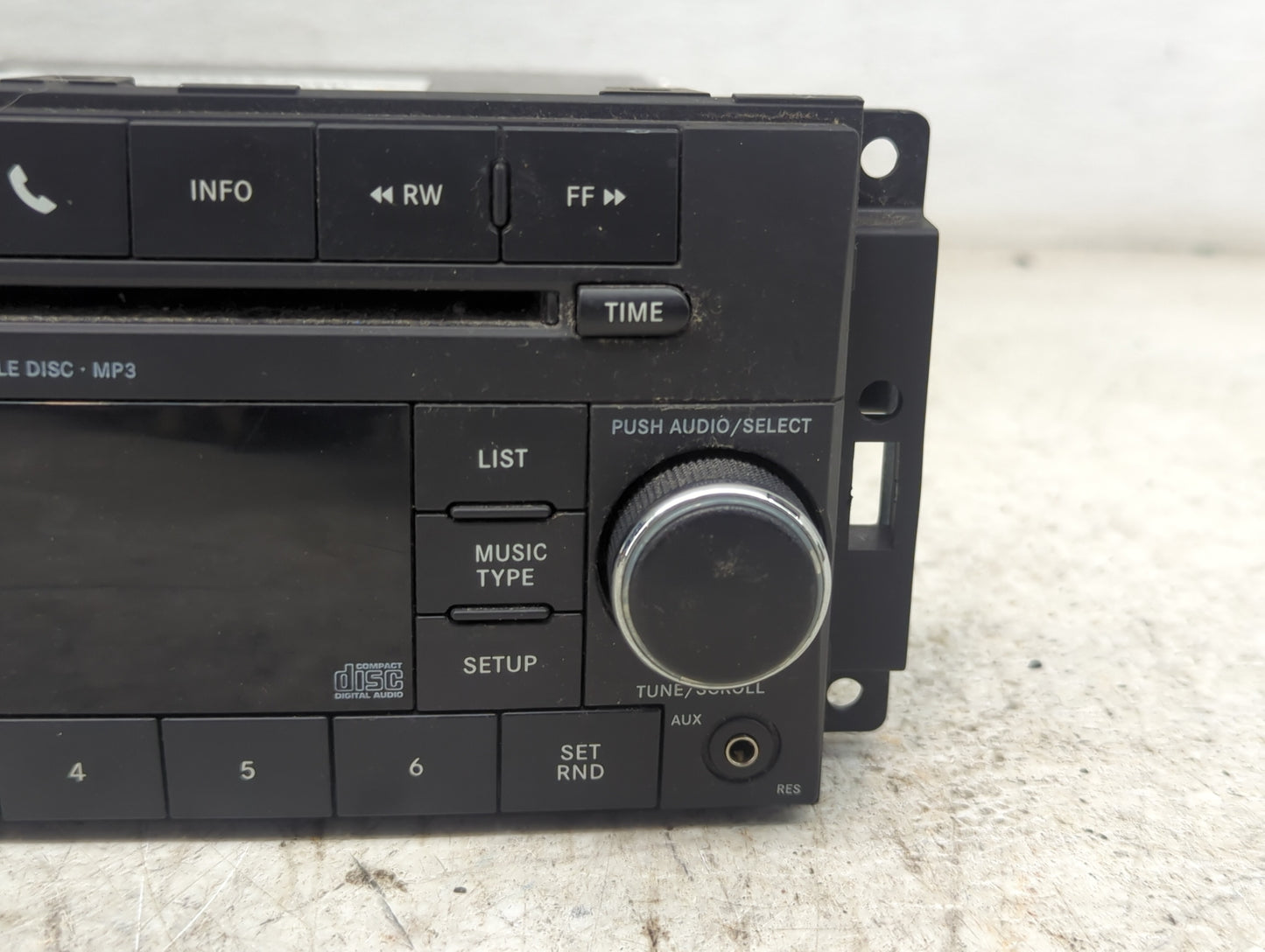 2012-2014 Chrysler 200 Radio AM FM Cd Player Receiver Replacement P/N:P05091115AC Fits Fits 2012 2013 2014 2015 2016 2017 OE