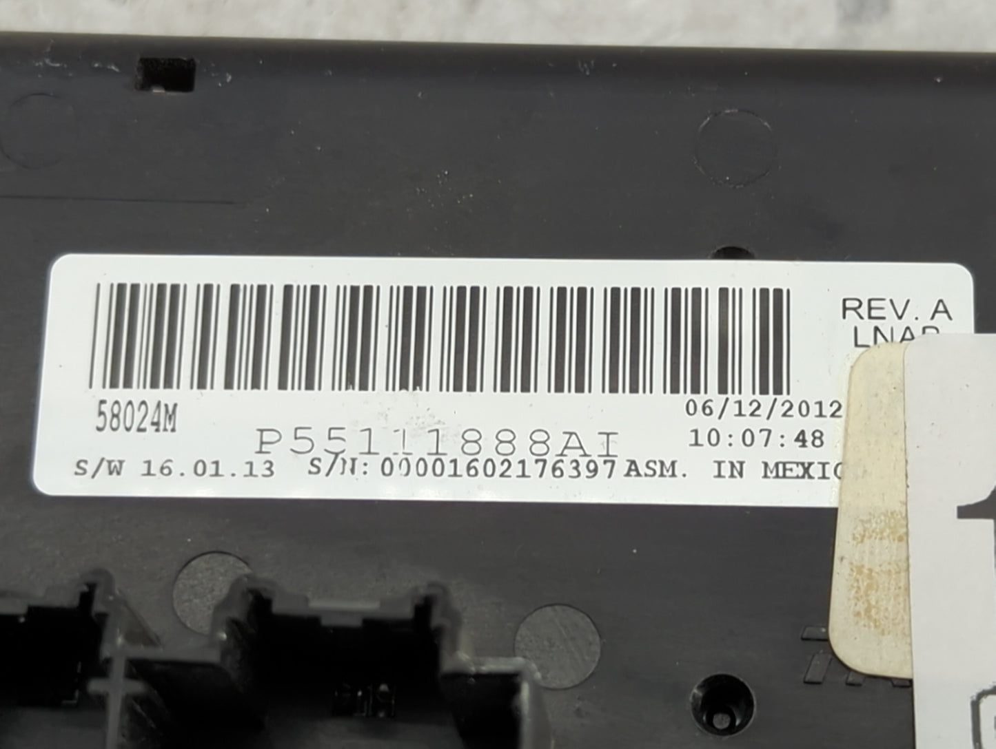 2011-2014 Chrysler 200 Climate Control Module Temperature AC/Heater Replacement P/N:P55111888AI Fits OEM Used Auto Parts - O